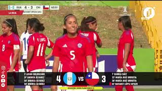 ResumenP11 Amistoso FIFA Guatemala 43 Chile Femenina 29052024 RESUMEN COMPACTO COMPLETO [upl. by Kiri]