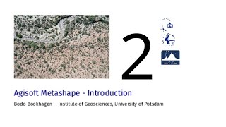 Agisoft Metashape  2 Introduction and next steps [upl. by Corell747]