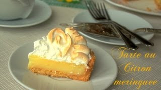 recette facile de la tarte au citron meringuée [upl. by Anerac]