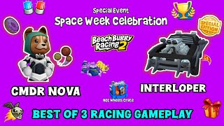 BB Racing 2  Best of 3 Racing Gameplay  Cmdr Nova  Interloper bbracing2 viralvideo [upl. by Ayekahs623]