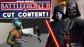 Battlefront 2 has CUT some great content… Ventress Easter Egg 3 Reinforcements Greedo amp More [upl. by Aurea]