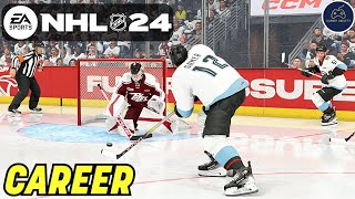 NHL 24 Be a Pro Career Mode Part 2  NHL Draft amp Memorial Cup Final [upl. by Nylanaj404]