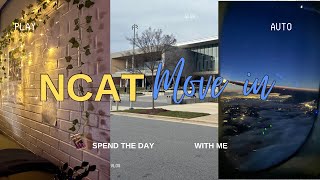 NCAT Spring 2024 Move In Vlog Cooper Hall 🔵🌕  Vlogs WDerek [upl. by Nueoras617]