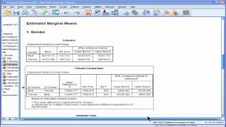 Two Way ANOVA  SPSS part 5 [upl. by Ryley149]