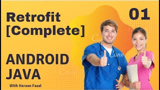 Web Services using Retrofit Complete Tutorial Java Android Studio PART1 [upl. by Sammer960]