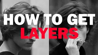 how to get LAYERS easily  key to FLOW HAIRSTYLEs [upl. by Aiset]