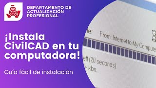 Instala CIVILCAD en tu computadora Guía [upl. by Sheryl]