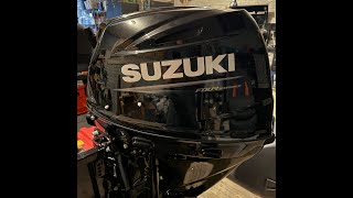 2024 Suzuki 30HP 4Stroke Long Shaft Outboard Motor DF30ATL5 [upl. by Chanda539]