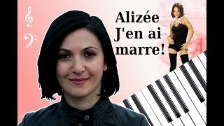 Alizée  Jen ai marre Piano Tutorial [upl. by Colleen374]