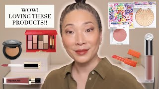 TRYING NEW MAKEUP  Chantecaille  Kjaer Weis  Koh Gen Do [upl. by Noral696]