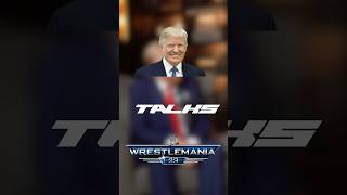 Undertaker amp Doanld Trump Talk Wrestlemania [upl. by Elleinet]