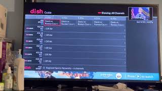 Dish Network Channel Guide 5282022 MostViewed Video [upl. by Ahsaetan]