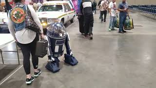 R2 unit  Fan Expo 2023 r2d2 StarWars [upl. by Nylyoj20]