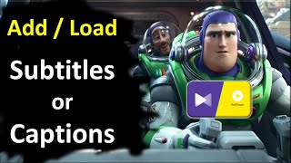 Add Subtitles in PotPlayer  Load Subtitles in PotPlayer  Load Captions in PotPlayer [upl. by Mayrim506]