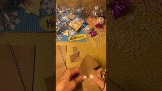 Turn Paper Bags into Gorgeous Christmas Stars 🎄 Easy Holiday Craft for Kids amp Families✨ [upl. by Aerdnu946]