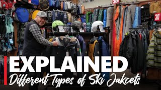 The Different Types of Ski Jackets Explained  Good Sports [upl. by Ecidnarb446]