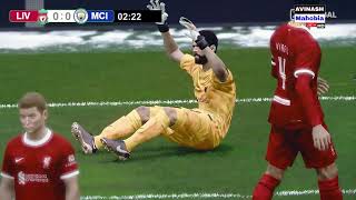 🔴LIVE Liverpool vs Manchester City  Premier League 2324  Match Live Today PES 21 [upl. by Einotna31]