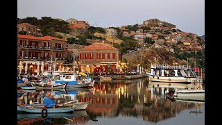 Molyvos Mithimna Village Lesvos island Greece HD [upl. by Eetsirk]