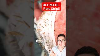 Impossible PORE STRIP REMOVAL  Worlds Best Pore Strip shorts [upl. by Avehstab76]