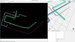 Design 3D pipes for Water PipeData Center Export to 3D IFC PlanSection DWG [upl. by Maximo]