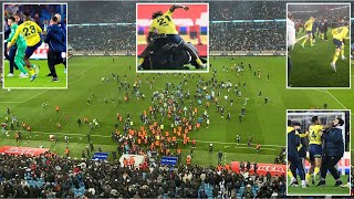 Batshuayi amp Fenerbahce Players Punishing Trabzonspor Hooligans [upl. by Aruasi]