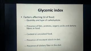 Glycemic index [upl. by Esli272]