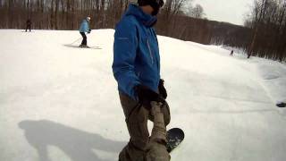 Snowboarding at Holiday Valley GoPro HD [upl. by Boleyn767]