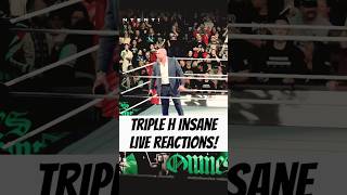 Epic Triple H Entrance LIVE Reaction  RAW After WrestleMania 2024 wwe [upl. by Esli]