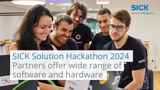 SICK Solution Hackathon 2024 endless expertise by the partners with software amp hardware technology [upl. by Yrome]