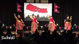 Taste of Nepal 2018 Maruni Dance wari tuwalo pari tuwalo [upl. by Ayt]