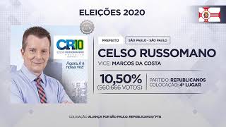 Celso Russomano 10  Jingles Eleições 2020  São Paulo [upl. by Kcirreg]