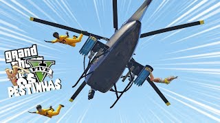 GTA V  OS PESTINHAS  FUGA DA FEBEM FOI O GRANDE DIA OU FIM DA LINHA   EP 13 [upl. by Aivyls]