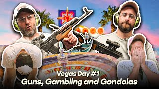 Vegas Day 1  Guns Gambling and Gondolas [upl. by Neiviv]