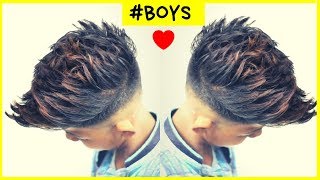 haircut for boys  STYLISH haircut FOR BOYS 2019 ⭐️ boys haircut 2019 [upl. by Vizzone]