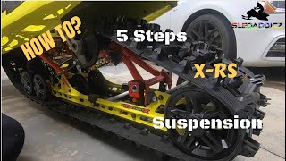 HOW TO  rMotion amp rMotionX  5 STEPS To Setting Up SkiDoo XRS Suspension [upl. by Settera]