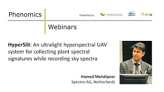 Dr Hamed Mehdipoor  HyperSlit An ultralight hyperspectral system collecting spectral signatures [upl. by Anaele489]