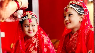 Gunyo Choli Pooja  Shreeyanshi amp Shreeyana  Twins Sister  Part 1 [upl. by Favianus]