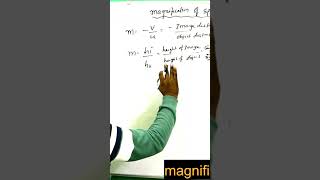 magnification definition of spherical mirror  physics  education [upl. by Reimer443]