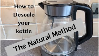 How to Descale a Kettle Naturally [upl. by Malamud]