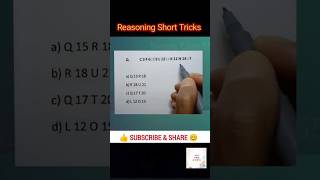 Analogy Short Video  Simple Analogy Reasoning Tricks Reasoning Class for SSC GD ssc rrbntpc [upl. by Meletius]