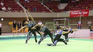 Men’s Rhythmic Gymnastics  Hanazono University Japan [upl. by Nitram]