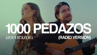 Un Corazón  1000 Pedazos Radio Version  Video Oficial [upl. by Kired]