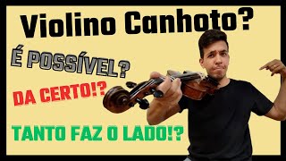 É possível tocar Violino Canhoto  Violino para Cristãos [upl. by Adgam443]