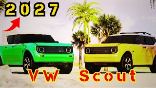 2027 Scout EV  The Most Powerful of Unusual Appearance scout volkswagen volkswagenscout [upl. by Nattirb]