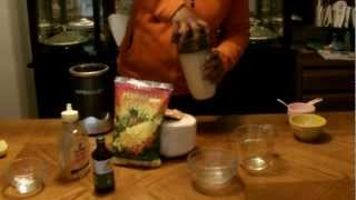 Nutribullet Recipes  Pina Colada Smoothie Vegan [upl. by Anirehs]