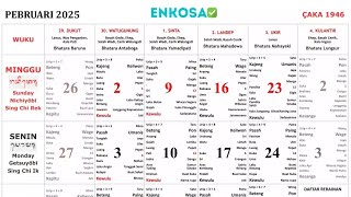 Kalender Bali Februari 2025 PDF Lengkap [upl. by Aenel]