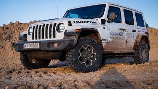 Jeep Wrangler Rubicon 4xe Plug In Hybrid  Rewolucja w legendzie terenowej  Dokładny Test MotoOkiem [upl. by Peih]