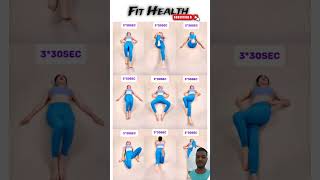 Part 212 Fat Reduce at Home 330 exercise shorts fithealthyoga [upl. by Nnairahs701]