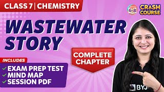 Wastewater Story  Complete Chapter  Mindmap with Explanation  Class 7 [upl. by Negyam]