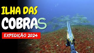 Hunters Pesca Sub  Pescaria na Ilha da Queimada Grande 2024 [upl. by Faux655]